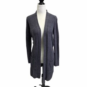 Barefoot Dreams Grey Open Front Sweater Size xs